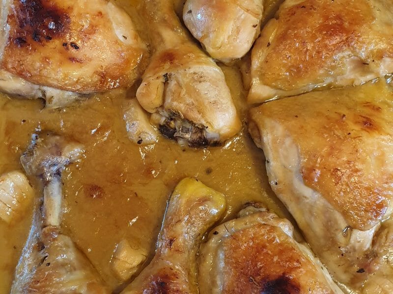 Cliquez pour zoomer ! Pollo al ajillo Thermomix par M-repas