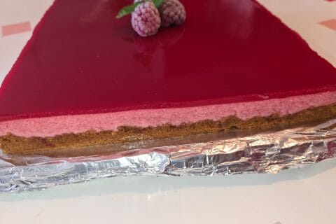 Cliquez pour zoomer ! Bavarois aux framboises Thermomix par M-repas