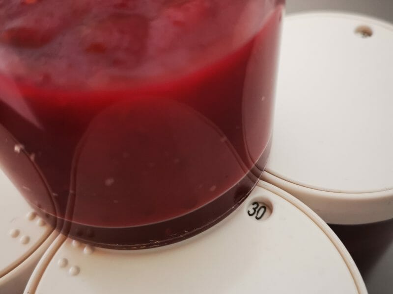 Cliquez pour zoomer ! Compote pomme framboise Thermomix par orlanem