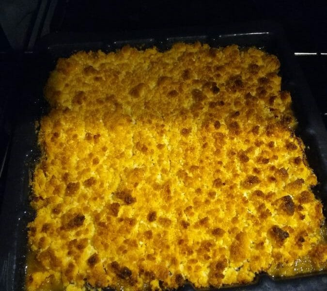 Cliquez pour zoomer ! Crumble aux légumes provençaux Thermomix par Cach90