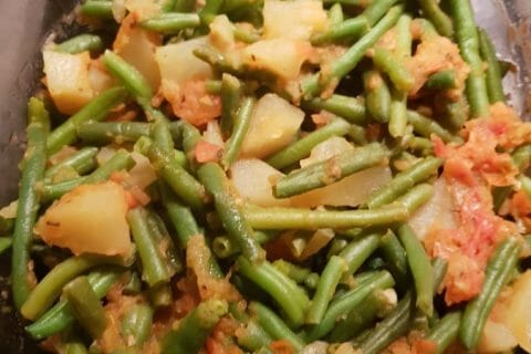 Cliquez pour zoomer ! Haricots verts à l’italienne au Thermomix
