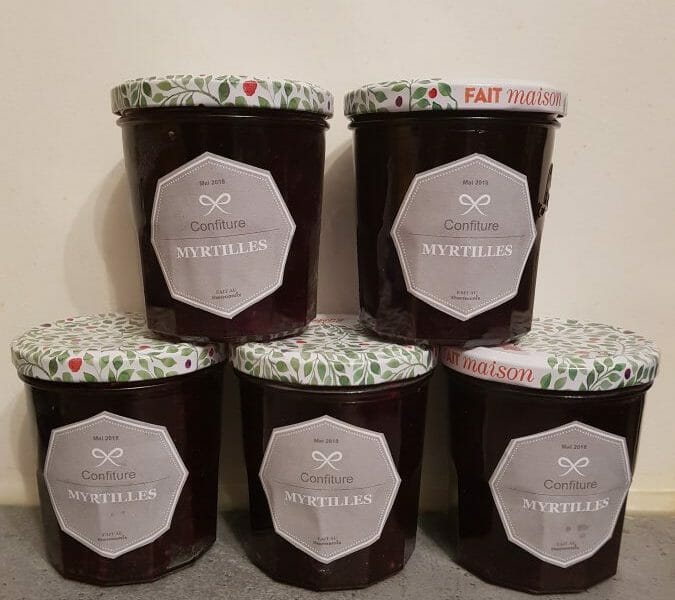 Confiture de myrtilles au Thermomix - Cookomix