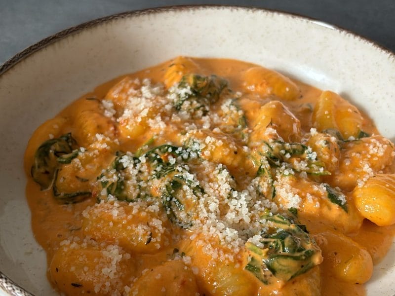 Cliquez pour zoomer ! Poêlée de gnocchi express Thermomix par Eva