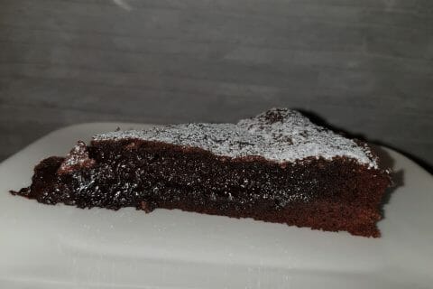 Cliquez pour zoomer ! Kladdkaka – Gâteau au chocolat suèdois au Thermomix