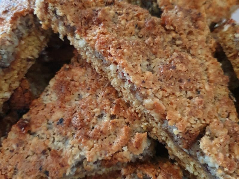 Cliquez pour zoomer ! Triangles aux noisettes Thermomix par Pure