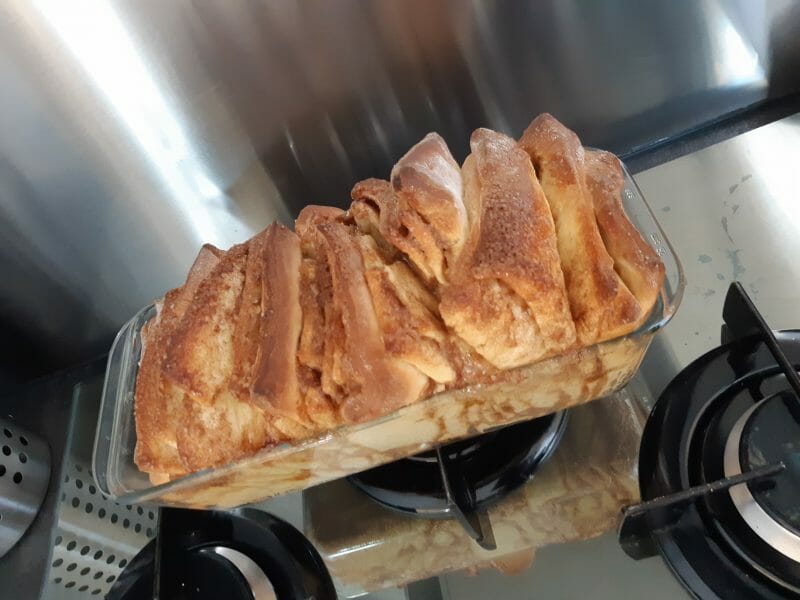 Cliquez pour zoomer ! Brioche à effeuiller à la cannelle Thermomix par amely250