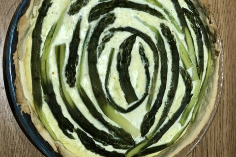 Cliquez pour zoomer ! Tarte asperges et ricotta Thermomix par frui