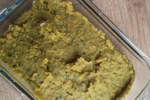 Cliquez pour zoomer ! Dhal d’aubergine et de lentilles corail Thermomix par frui