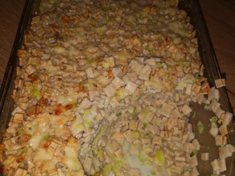 Cliquez pour zoomer ! Gratin de crozets aux courgettes et saumon fumé Thermomix par frui