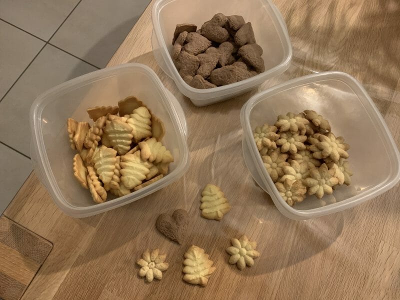 Cliquez pour zoomer ! Sablés à la presse à biscuits Thermomix par Anna’nass