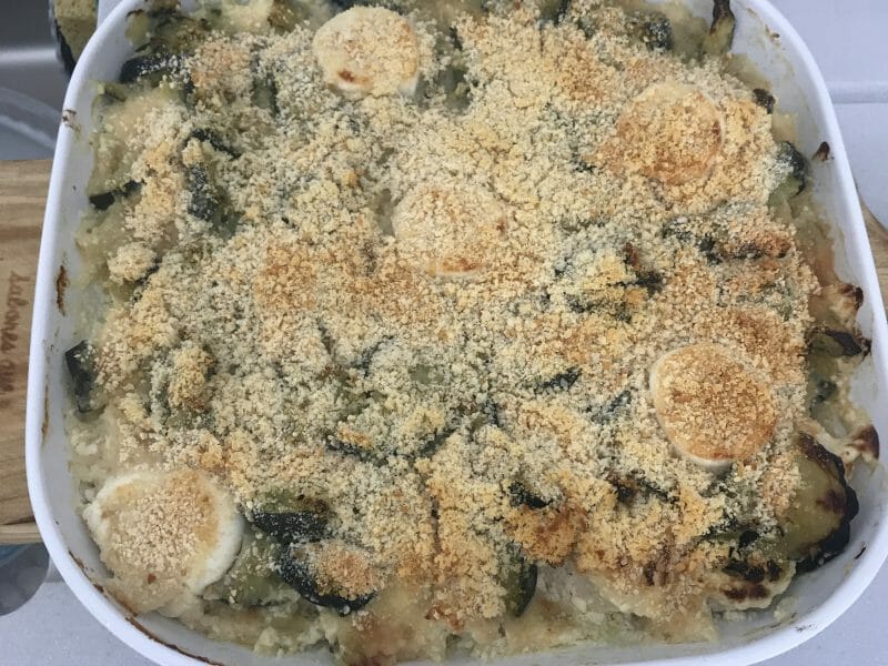 Cliquez pour zoomer ! Crumble poulet, courgettes et parmesan Thermomix par martinslilou