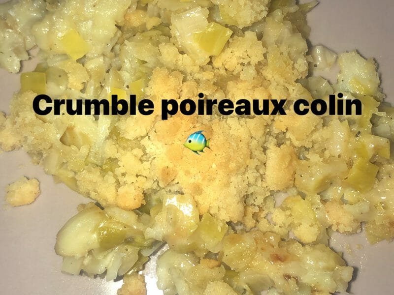 Cliquez pour zoomer ! Crumble de saumon et poireaux Thermomix par noemie_78