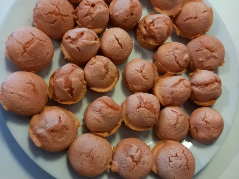 Cliquez pour zoomer ! Madeleines aux biscuits roses de Reims Thermomix par MarsupilEmi