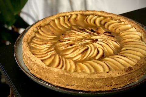 Cliquez pour zoomer ! Tarte pom’pote et caramel beurre salé Thermomix par ameliieroturier
