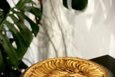 Cliquez pour zoomer ! Tarte pom’pote et caramel beurre salé Thermomix par ameliieroturier