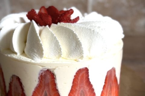 Cliquez pour zoomer ! Fraisier Thermomix par ameliieroturier