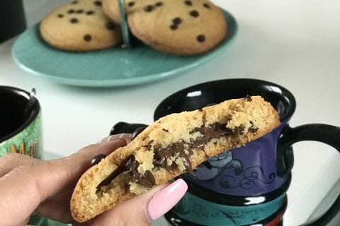 Cliquez pour zoomer ! Cookies fourrés au nutella au Thermomix