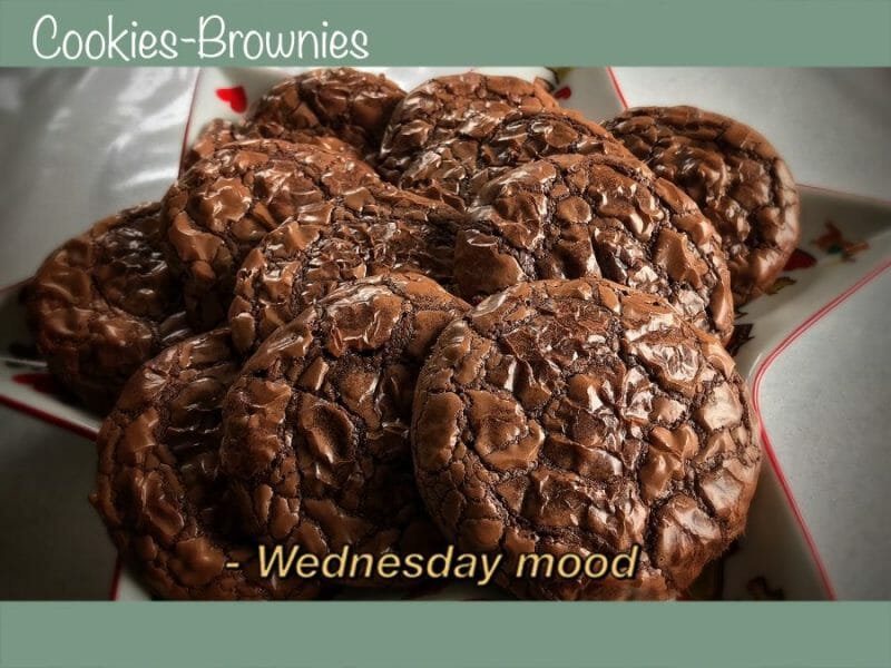 Cliquez pour zoomer ! Cookies brownies Thermomix par Clelia