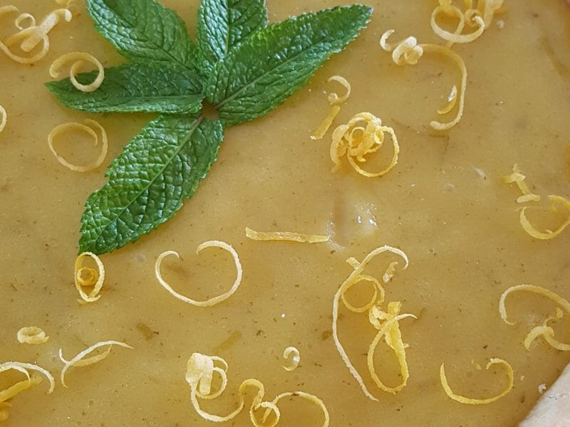 Cliquez pour zoomer ! Tarte mojito Thermomix par healthynathlife