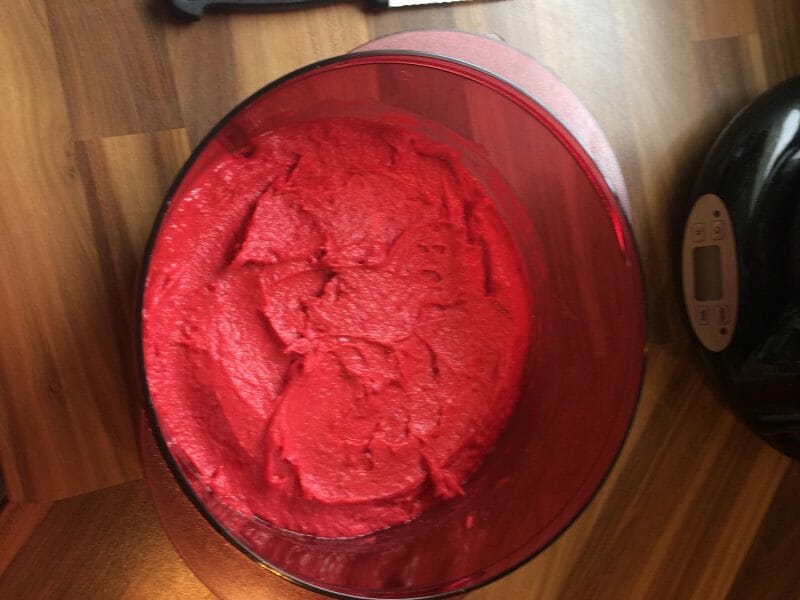 Cliquez pour zoomer ! Glace à la fraise Thermomix par magali22860