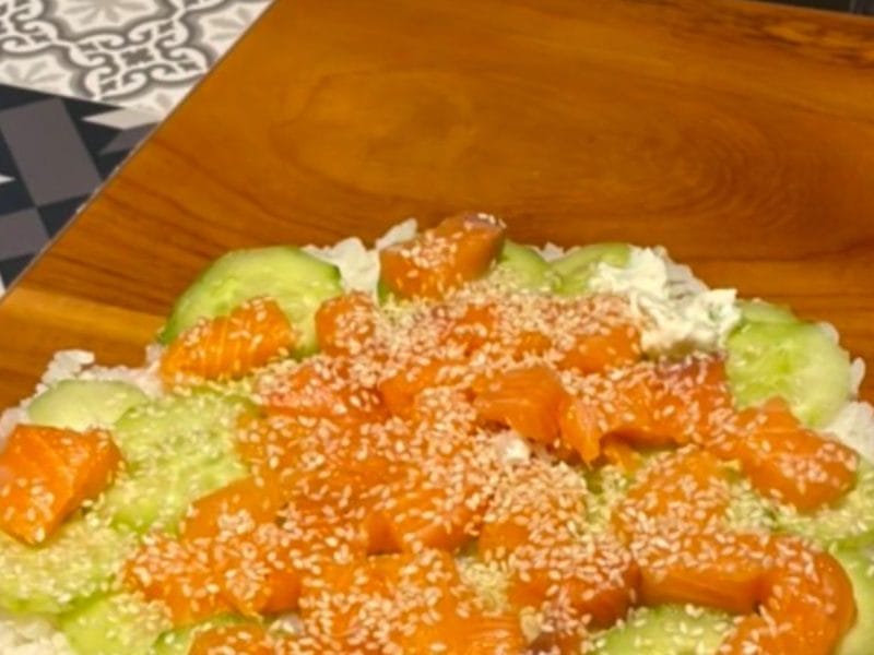 Cliquez pour zoomer ! Sushi cake Thermomix par bouboufabi