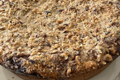 Cliquez pour zoomer ! Tarte aux pommes façon crumble Thermomix par caroline_171
