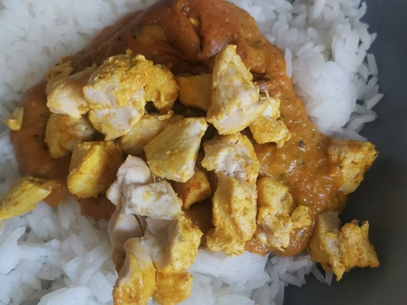 Cliquez pour zoomer ! Poulet coco aux 3 épices Thermomix par nikoh1