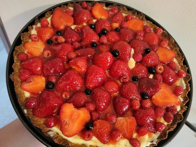 Cliquez pour zoomer ! Tarte aux fraises Thermomix par Joanna72