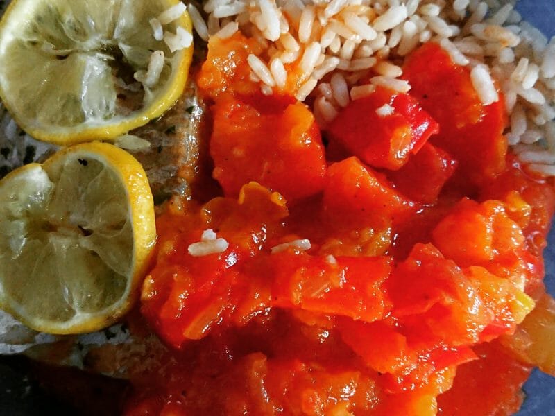 Cliquez pour zoomer ! Piperade Thermomix par Joanna72