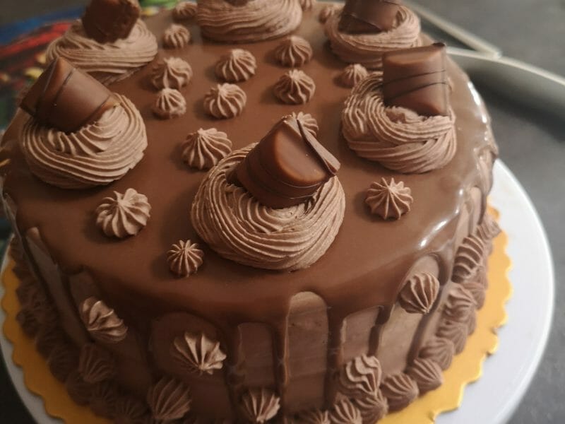 Cliquez pour zoomer ! Layer cake Kinder Bueno Thermomix par tiphaine_20