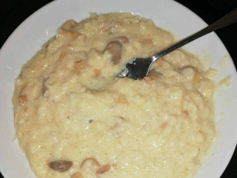 Cliquez pour zoomer ! Risotto au gorgonzola et champignons Thermomix par guinet