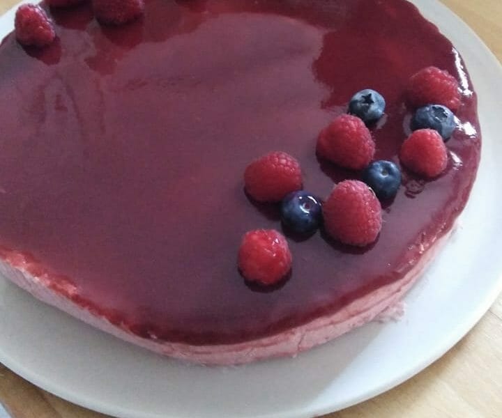 Cliquez pour zoomer ! Bavarois aux framboises Thermomix par LoloBlk
