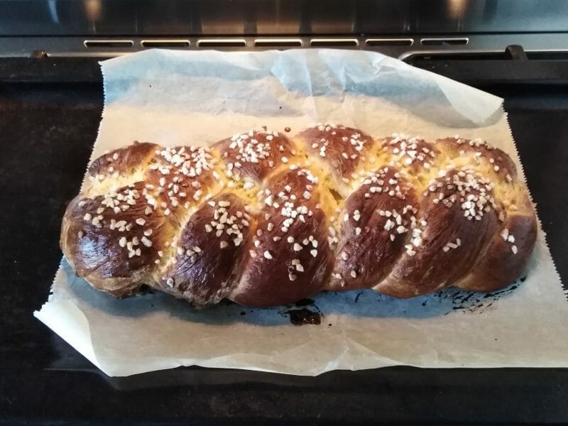 Cliquez pour zoomer ! Brioche tressée à la mie filante Thermomix par LoloBlk
