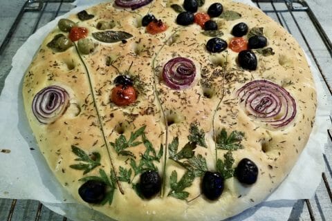 Cliquez pour zoomer ! Focaccia des Pouilles Thermomix par milojula