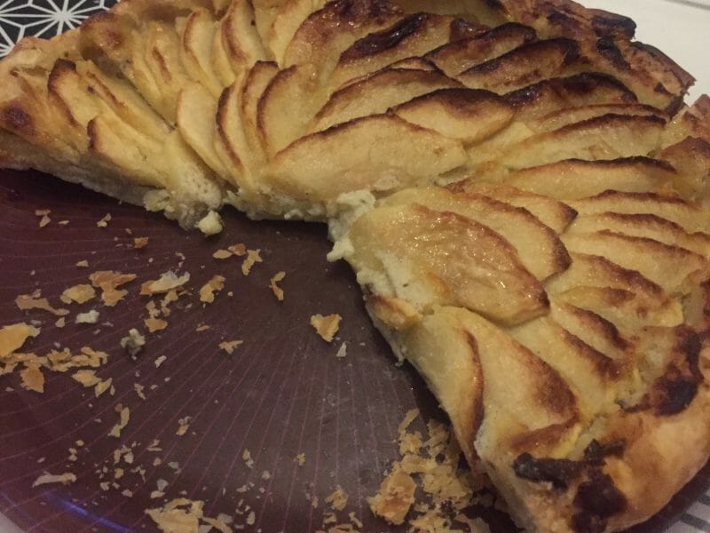 Cliquez pour zoomer ! Tarte aux pommes alsacienne Thermomix par lauradouai