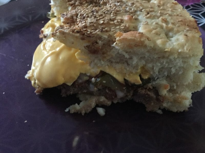 Cliquez pour zoomer ! Cheeseburger XXL Thermomix par lauradouai