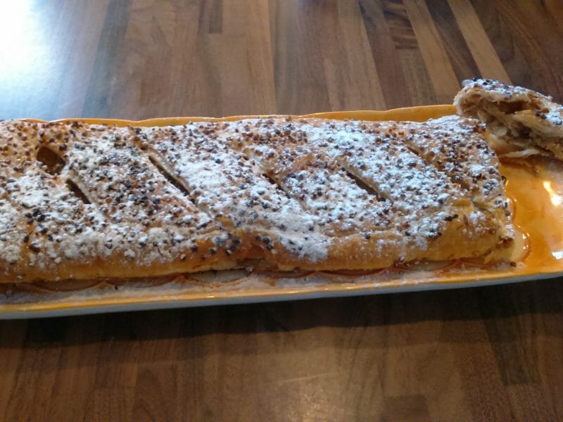 Cliquez pour zoomer ! Apfelstrudel (Strudel aux pommes) Thermomix par Delp81