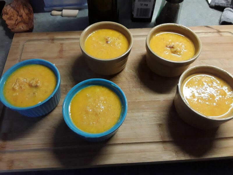 Cliquez pour zoomer ! Flans de potiron au parmesan Thermomix par gnagna45