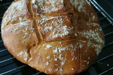 Cliquez pour zoomer ! Pain Cocotte Thermomix par sooo59