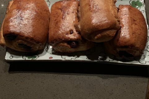 Cliquez pour zoomer ! Pains au chocolat briochés Thermomix par cathoulooloo