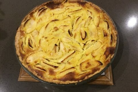 Cliquez pour zoomer ! Tarte normande aux pommes Thermomix par cathoulooloo