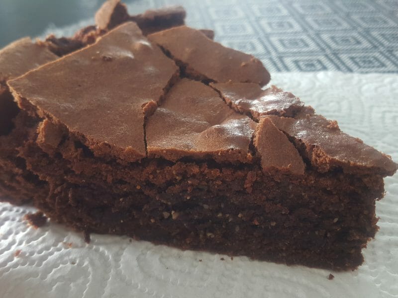 Cliquez pour zoomer ! Gâteau macaroné au chocolat Thermomix par margobibi67