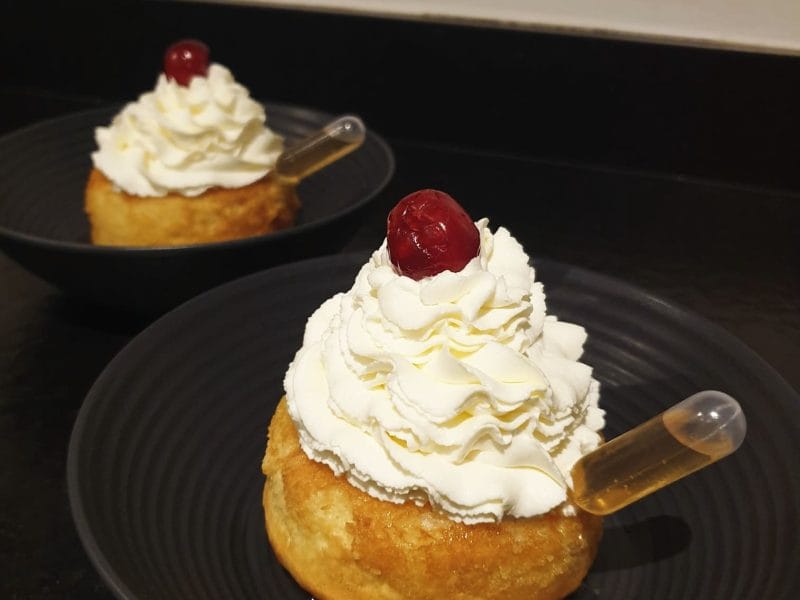 Cliquez pour zoomer ! Baba au rhum Thermomix par margobibi67