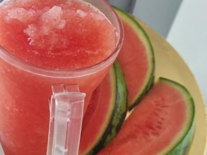 Cliquez pour zoomer ! Granité de pastèque Thermomix par Mimi