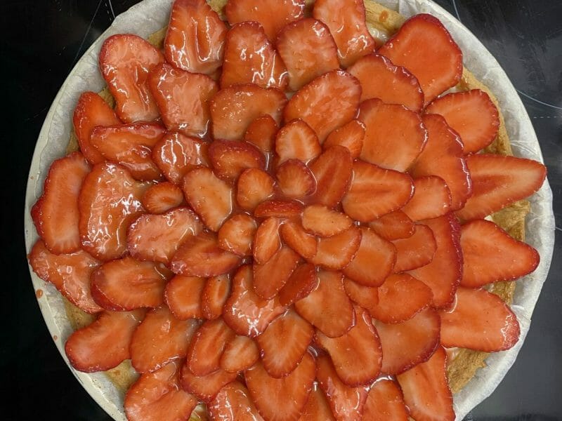 Cliquez pour zoomer ! Tarte aux fraises Thermomix par laetitia3191