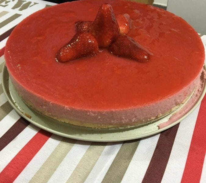 Cliquez pour zoomer ! Bavarois aux framboises Thermomix par ZAZIE