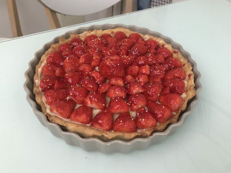 Cliquez pour zoomer ! Tarte aux fraises Thermomix par elo_82