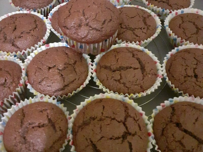 Cliquez pour zoomer ! Muffins au chocolat sans gluten ni lactose Thermomix par liliankuisin