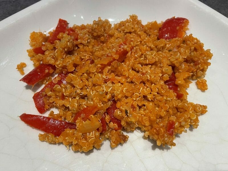 Cliquez pour zoomer ! Quinoa sauce basquaise Thermomix par charlene0711