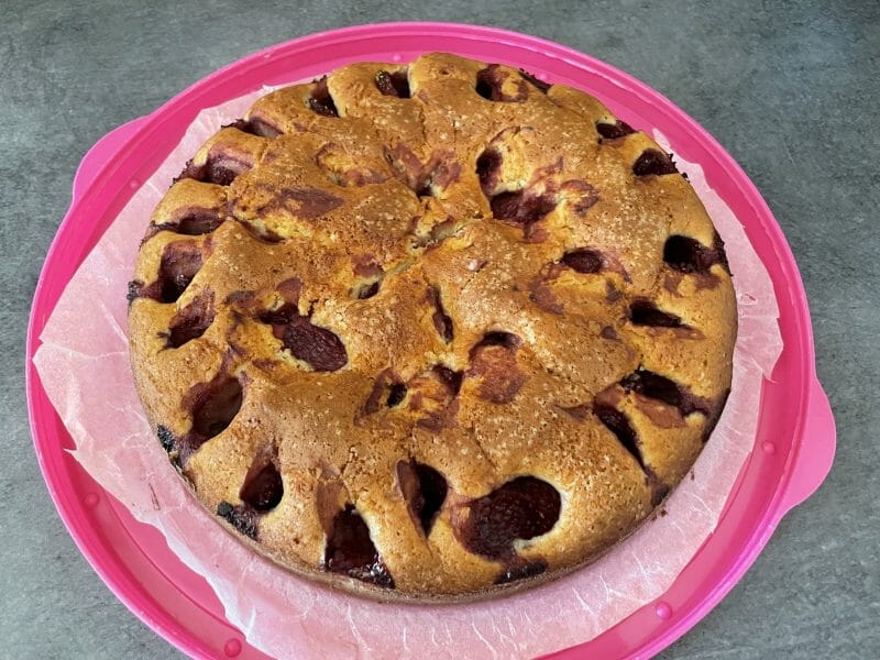 Cliquez pour zoomer ! Gâteau aux fraises Thermomix par charlene0711